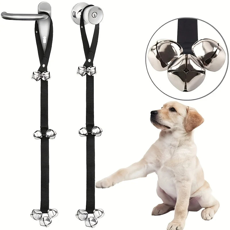 Training dogs for going out, alarm bell rope, guide dog doorbell, pet doorbell, dog rope, suitable for large dogs
