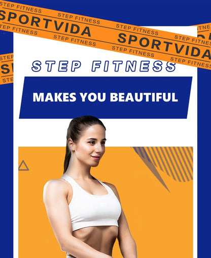 Fitness Steppers Non-slip Cardio Yoga Pedal Home Sports Balance Gym Workout Rhythmic Pedals Aerobic Step Fitness Gym Walking