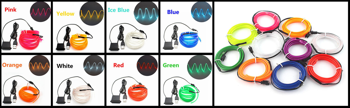 Colorful jump rope set with various colored handles and ropes on a white background.
