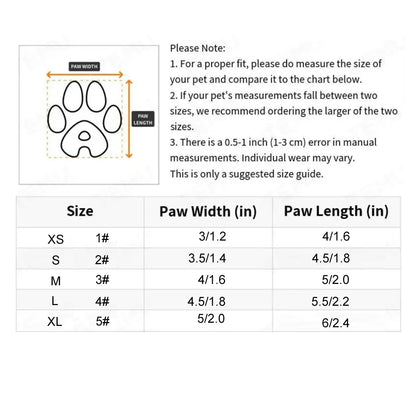 Dog Shoes for Large Dogs with Letters，Medium Dog Boots  Paw Protectors for Winter Snowy Day，Water-Resistant in Rainy Weather, Ou