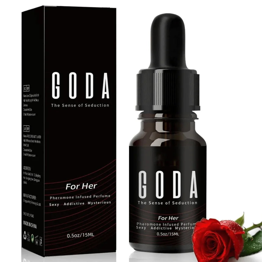 Floral Amber Pheromone Perfume For Women,GODA For Her,15ml(0.5oz),WIth Jasmine And Blackcurrant