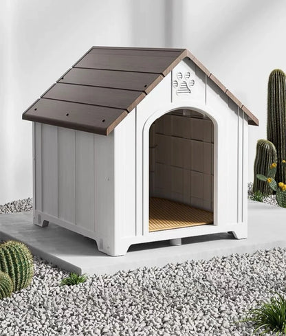Dog House Outdoor Dogs Kennel Waterproof and Sun-proof Dogs Cage Solid and Firm Dog Accessories Moisture-proof Pet Supplies