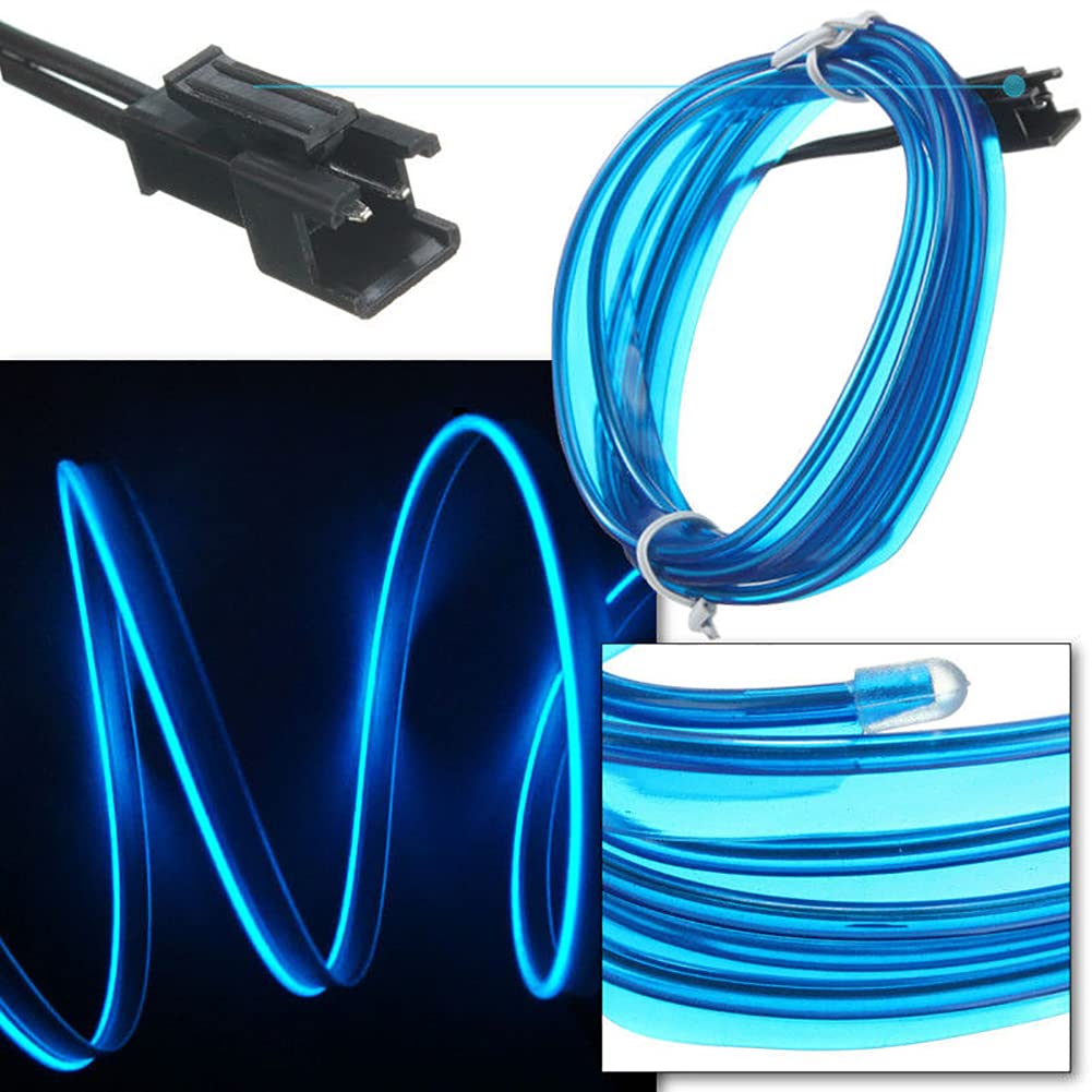 Spool of LED strip light with color-changing options on a dark background