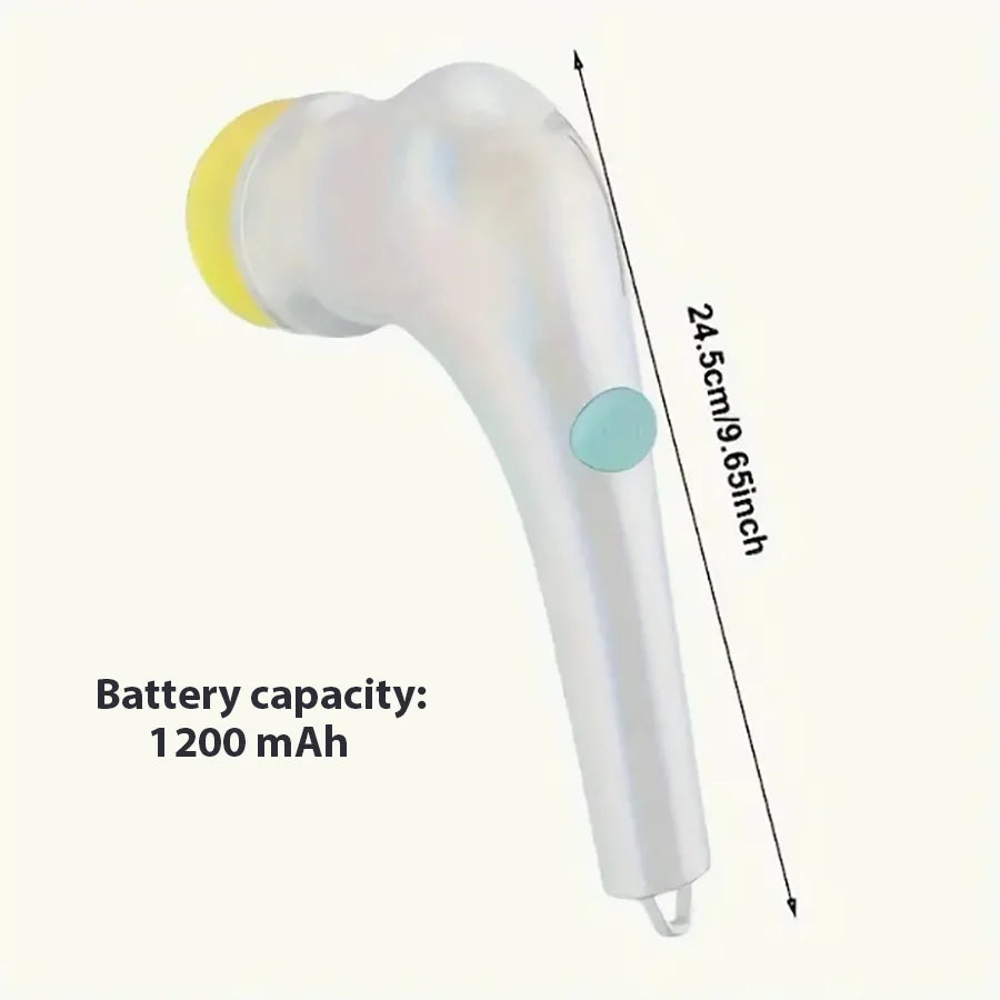 Electric Spin Scrubber, Power Shower Scrubber for Bathroom, Kitchen, Tile, Sink, Bathtub & Grout