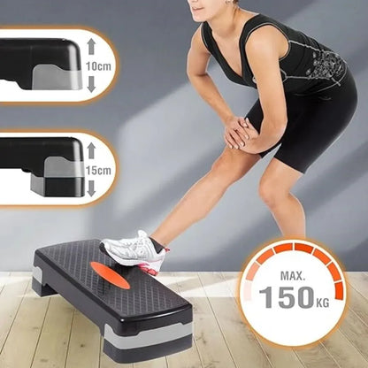Fitness Steppers Non-slip Cardio Yoga Pedal Home Sports Balance Gym Workout Rhythmic Pedals Aerobic Step Fitness Gym Walking
