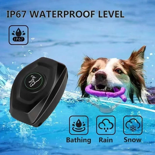 Electric Dog Training Collar, Remote Control, Anti Bark Collars for Dogs, Vibration Sound, Rechargeable, Waterproof, Pet Colar