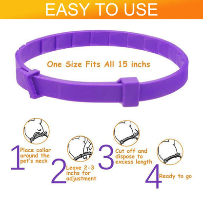 Dogs Calming Pheromones Collar Relieve Reduce Anxiety Stress Adjustable Relaxing Comfortable Collar Breakaway Design For Pet
