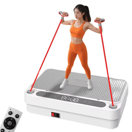 Fitness Body Vibration Plate Abs Material Workout Fitness Fat Vibrator Platform
