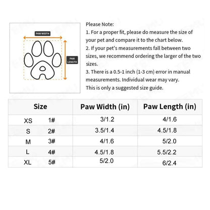 Dog Shoes for Large Dogs with Letters，Medium Dog Boots  Paw Protectors for Winter Snowy Day，Water-Resistant in Rainy Weather, Ou