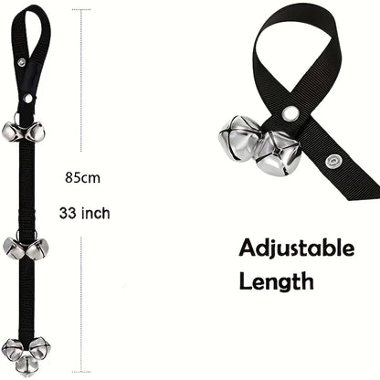 Training dogs for going out, alarm bell rope, guide dog doorbell, pet doorbell, dog rope, suitable for large dogs