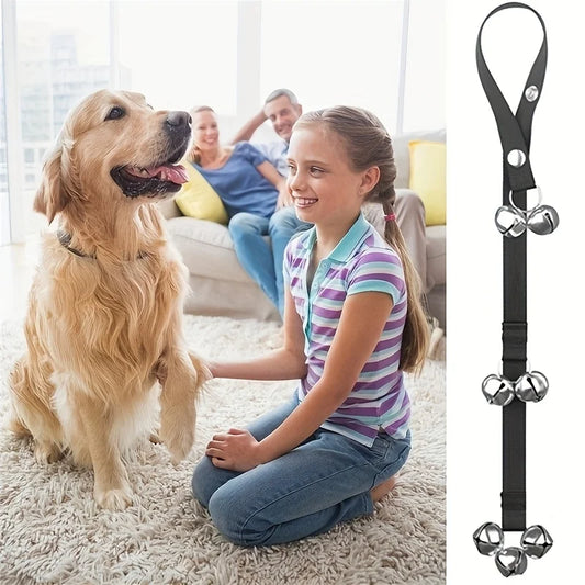 Training dogs for going out, alarm bell rope, guide dog doorbell, pet doorbell, dog rope, suitable for large dogs
